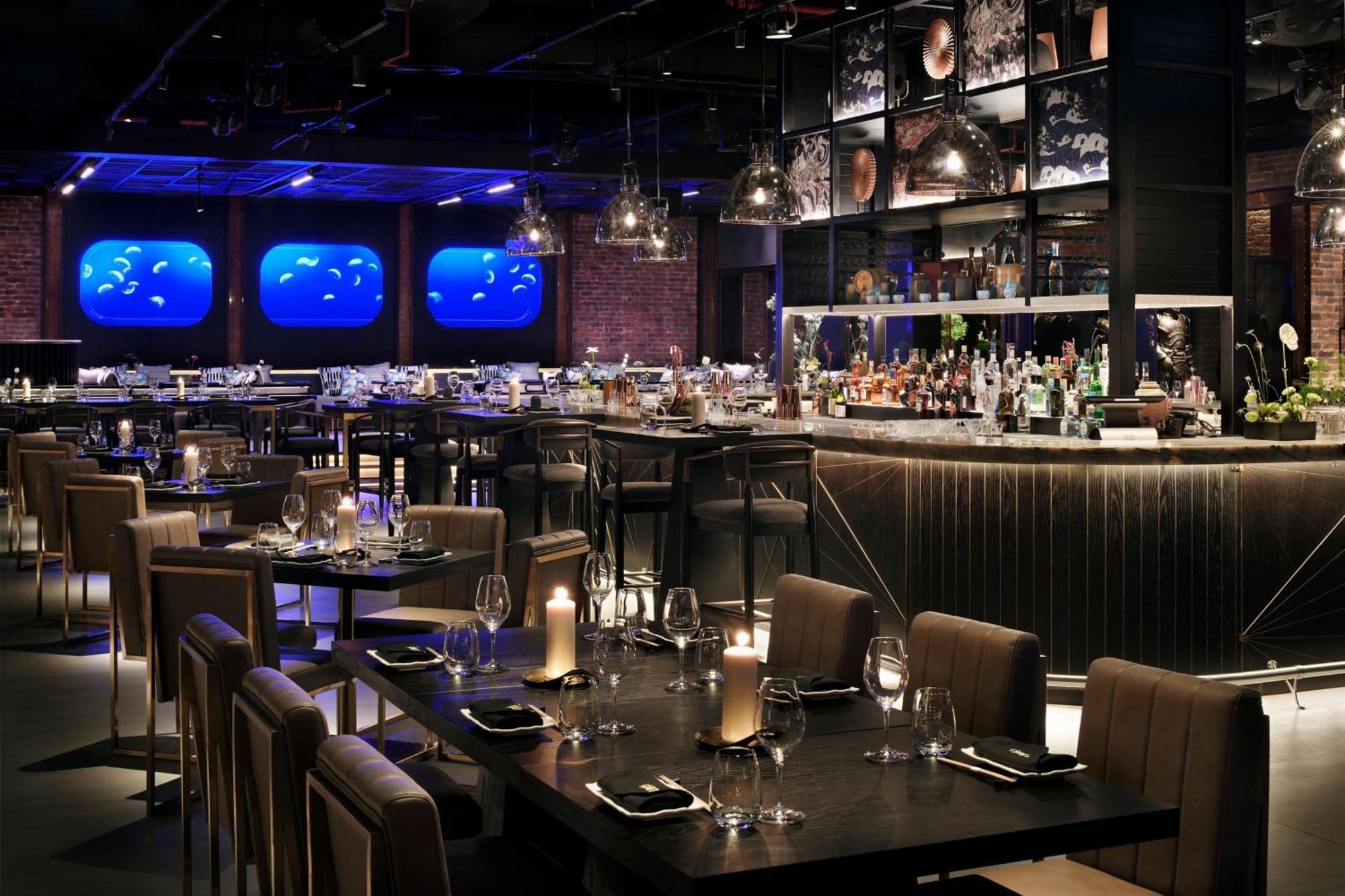 Marriott Resort Palm Jumeirah, דובאי מראה חיצוני תמונה The interior of the restaurant