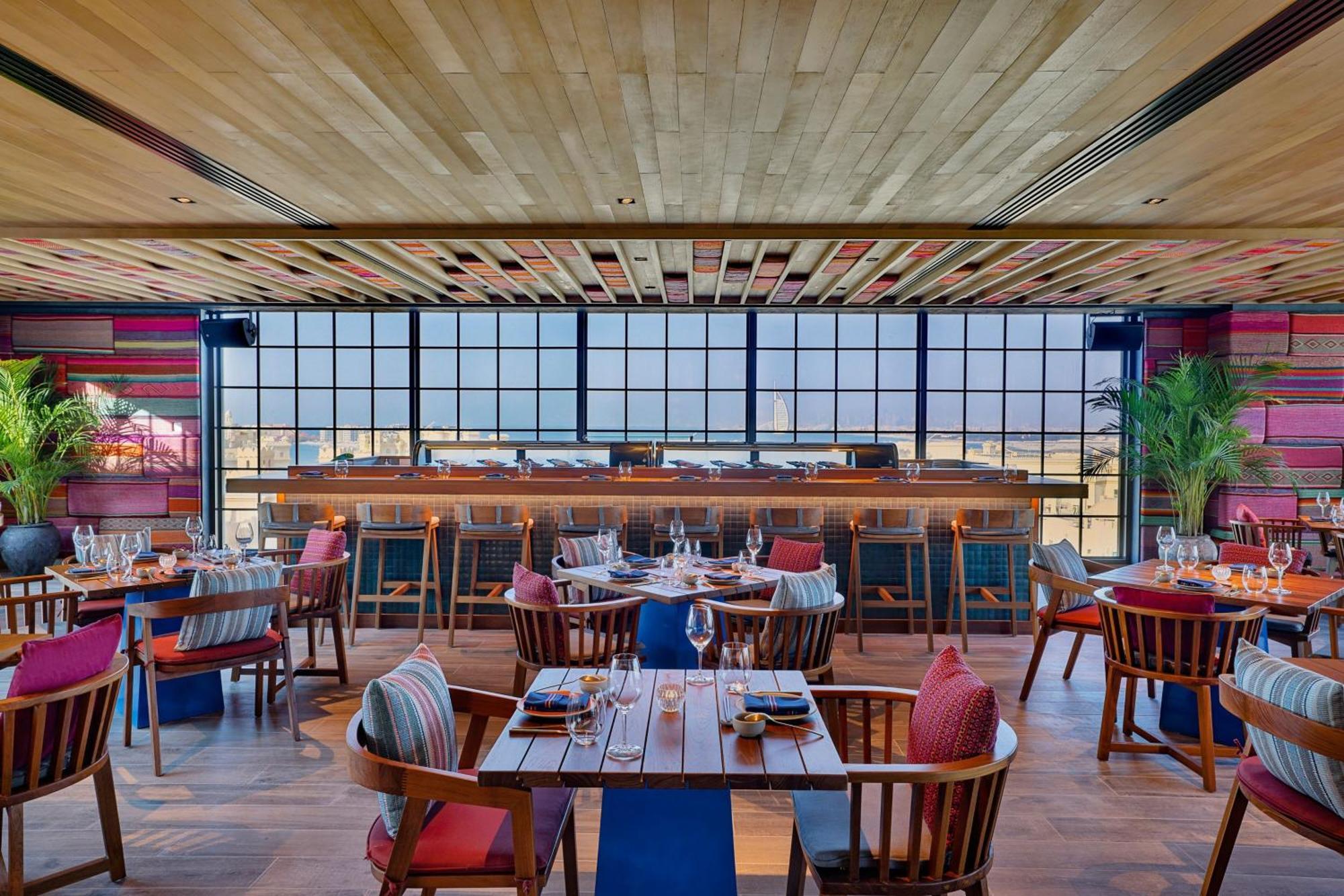 Marriott Resort Palm Jumeirah, דובאי מראה חיצוני תמונה The interior of the restaurant