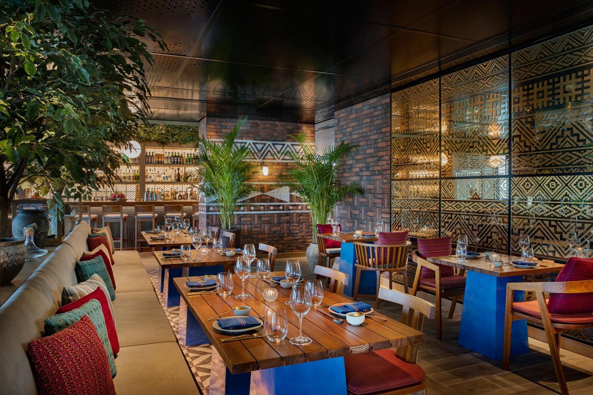 Marriott Resort Palm Jumeirah, דובאי מראה חיצוני תמונה The interior of the restaurant